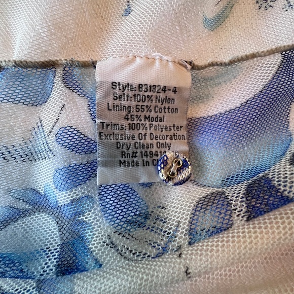 Johnny Was MAZZY RUCHED DRESS, size large, new without tags - Picture 3 of 6